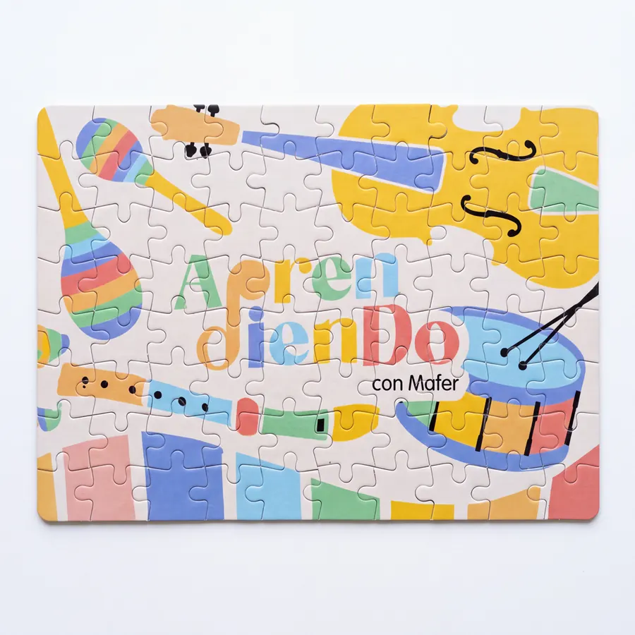 Rompecabezas A5 de 80 piezas personalizado
