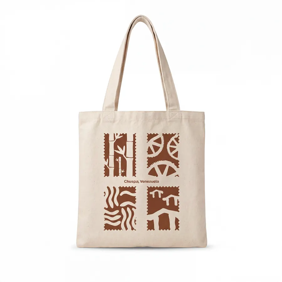 Totebag con estampado DTF textil