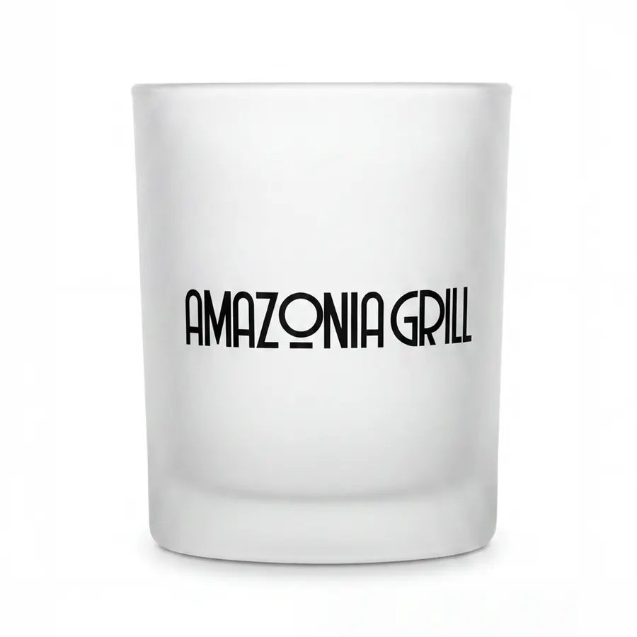 Vaso de whisky glaseado personalizado