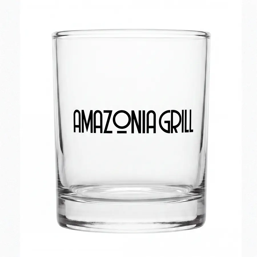 Vaso de whisky de vidrio personalizado
